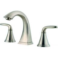 Pfister LF049PDKK Pasadena 2 Handle 8 Inch Widespread Bathroom Faucet in Brushed Nickel