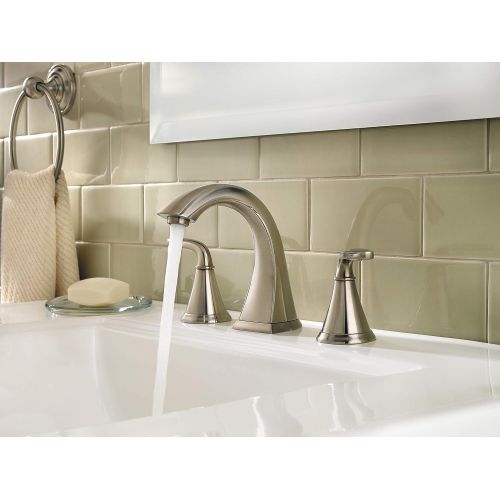  Pfister LF049PDKK Pasadena 2 Handle 8 Inch Widespread Bathroom Faucet in Brushed Nickel