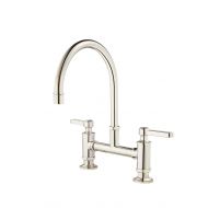 Pfister GT31-TDD Port Haven 2 Handle Kitchen Faucet, Polished Nickel