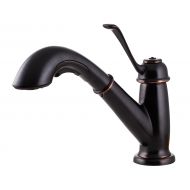 Pfister LF-538-5LCY Bixby 1-Handle Pull-Out Kitchen Faucet in Tuscan Bronze, 1.8gpm