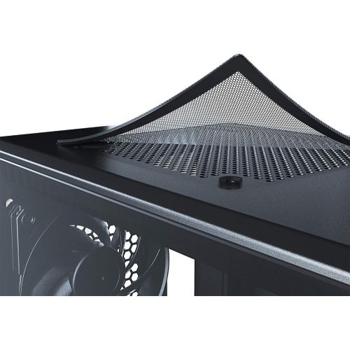  [아마존베스트]Phanteks Eclipse P300A (PH-EC300ATG_BK01) high airflow full-metal mesh design, compact ATX Mid-tower, 120mm black case fan, Black