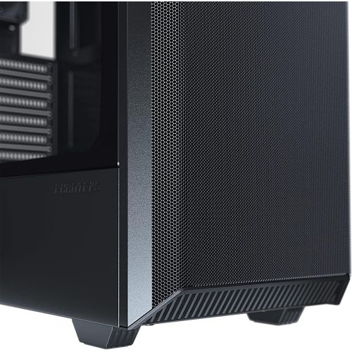  [아마존베스트]Phanteks Eclipse P300A (PH-EC300ATG_BK01) high airflow full-metal mesh design, compact ATX Mid-tower, 120mm black case fan, Black