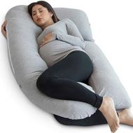 [아마존베스트]PharMeDoc Pregnancy Pillow, U-Shape Full Body Pillow Maternity Support Detachable Extension - Support Back, Hips, Legs, Belly Pregnant Women