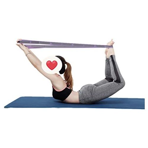  [아마존베스트]Phayee Yoga Fitness Resistance Band, Yoga Strap, Gymnastics Strap, Latin Dance Elastic Stretch Belt Pull Strap, for Exercise Training Workout, for Child Adults
