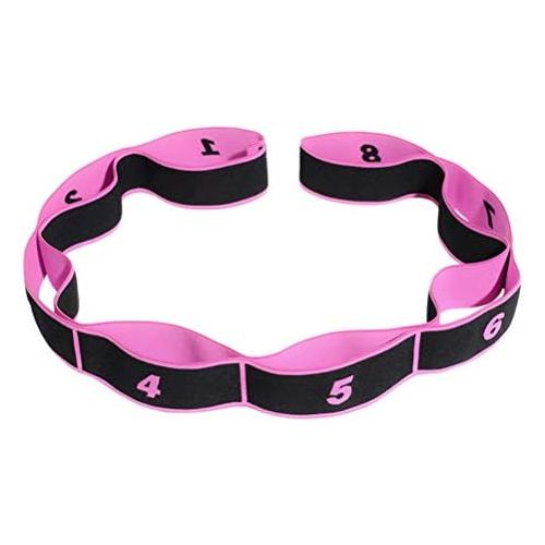  [아마존베스트]Phayee Yoga Fitness Resistance Band, Yoga Strap, Gymnastics Strap, Latin Dance Elastic Stretch Belt Pull Strap, for Exercise Training Workout, for Child Adults