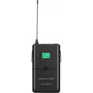 Phenyx Pro PTU-4000 914.9MHz Wireless BodyPack Transmitter, 260ft Operation Coverage