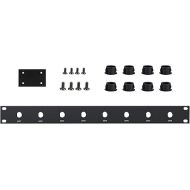 Phenyx Pro BNC Side-by-Side Rackmounting Antenna Kit, 2 Metal Plates, 8 Bulkheads, Necessary Screws, Compatible with New Version PTM-10/PTM-11