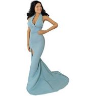 Phicen Limited Phicen Custom 16 Scale Female Body Dress for Action Figures Dolls Light Blue