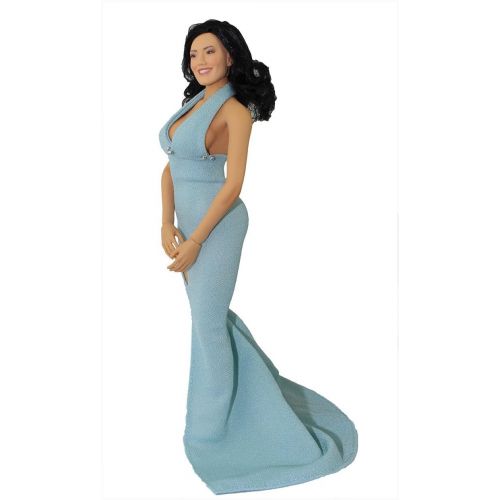  Phicen Limited Phicen Custom 16 Scale Female Body Dress for Action Figures Dolls Light Blue