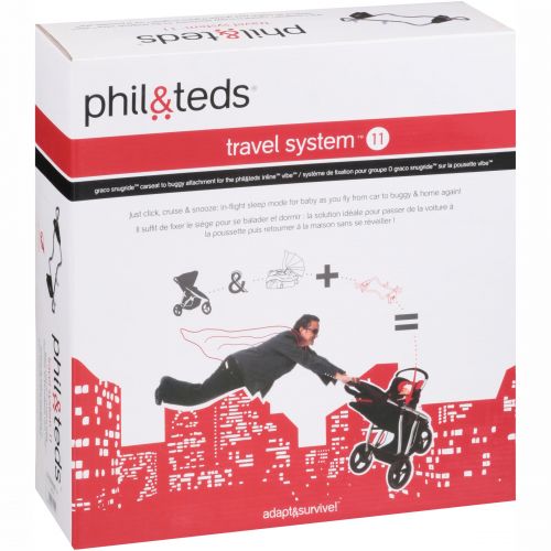 Phil&teds VibeVerve - Main Seat Adapter to GRACO SNUGRIDE CLASSIC CONNECT