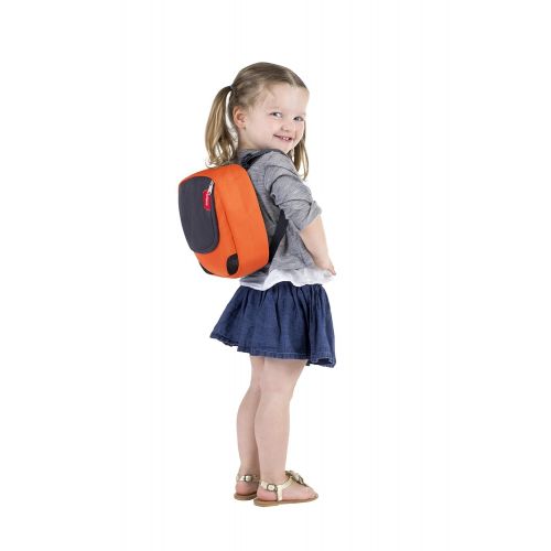  phil&teds Parade Child Carrier Frame Backpack, Orange  Compact, Lightweight (4.4lbs)  Holds a 40lb Child  Ergo Fit Harness  Waterproof  Minipack Included - 2 Year Guarantee