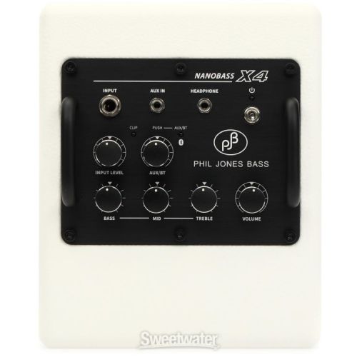  Phil Jones Bass X4 Nanobass 35-watt Multi-instrument Combo Amplifier - White
