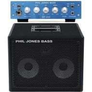 Phil Jones Bass BP-200 200-watt Bass Amplifier Head with 2 x 7-inch 200-watt Cabinet