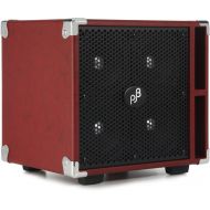 Phil Jones Bass Compact 4 4 x 5-inch 400-watt Bass Cabinet - Red