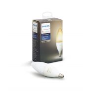 [아마존베스트]Philips Hue White Ambiance E12 Smart Light Candelabra Bulb, 6W LED, 1-Pack