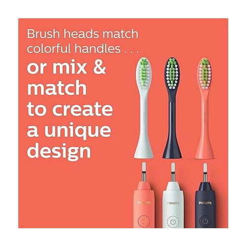 필립스 Philips One by Sonicare, 2 Brush Heads, Miami Coral, BH1022/01