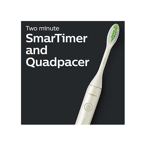 필립스 Philips Sonicare One by Sonicare Rechargeable Toothbrush, Snow, HY1200/27