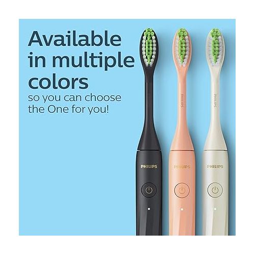 필립스 Philips Sonicare One by Sonicare Rechargeable Toothbrush, Snow, HY1200/27