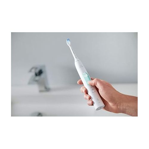 필립스 Philips Sonicare ProtectiveClean 5100 Rechargeable Electric Power Toothbrush, White, HX6857/11