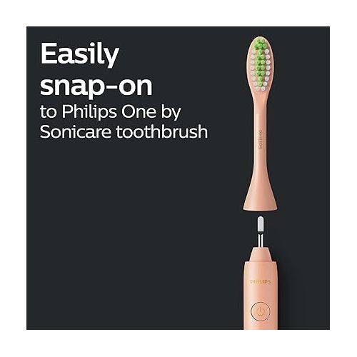 필립스 Philips One by Sonicare, 2 Brush Heads, Shimmer, BH1022/05