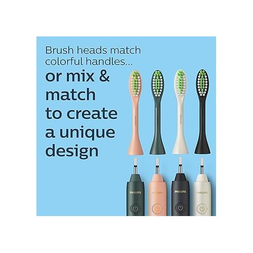 필립스 Philips One by Sonicare, 2 Brush Heads, Snow, BH1022/07