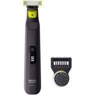 Philips Norelco OneBlade 360 Pro Hybrid Electric Shaver & Trimmer, QP6531/70, Black