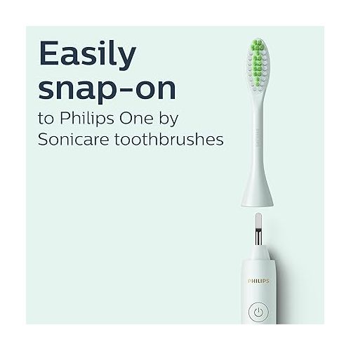 필립스 Philips One By Sonicare, 2 Brush Heads, Mint Light Blue, BH1022/03