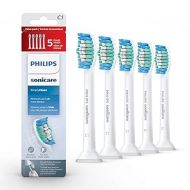 Philips Sonicare Genuine SimplyClean Replacement Toothbrush Heads, 5 Brush Heads, White, HX6015/03