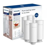 PHILIPS GoZero AWP231 Replacement Filter Cartridges for PHILIPS Instant Water Filter Pitcher AWP2980 with Mirco-X Clean Technology, 3-Pack