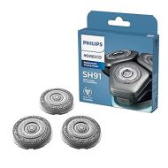 Philips Norelco Genuine SH91/52 Replacement Shaving Heads compatible with Norelco Shaver Series S9000 and 9000 Prestige, Latest Version for Refreshed SH90/70, SH98/70, and SH98/80