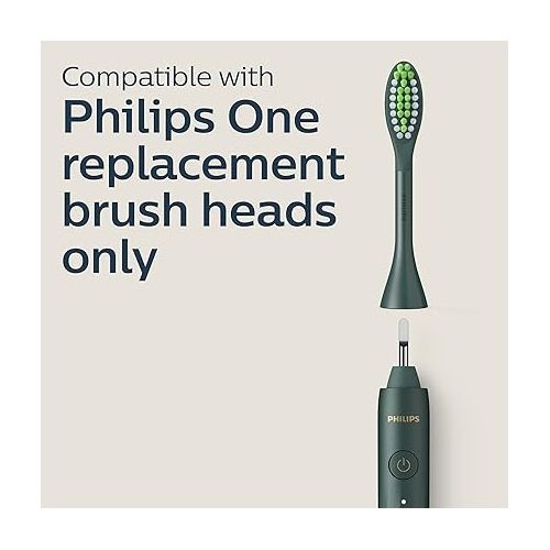 필립스 Philips Sonicare One by Sonicare Rechargeable Toothbrush, Sage, HY1200/28