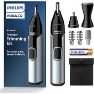 Philips Norelco Nose Trimmer 5000 for Nose, Ears, Eyebrows Trimming Kit, NT5600/62