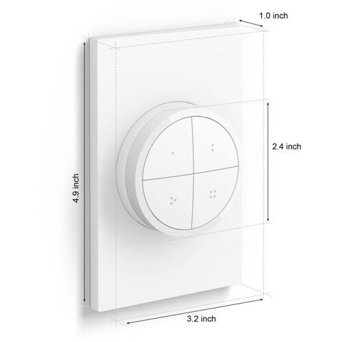 필립스 Philips Hue Tap Dial Switch (White)