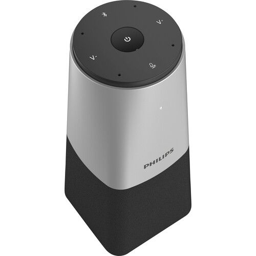 필립스 Philips SmartMeeting Portable Bluetooth Conference Microphone with Sembly Meeting Assistant