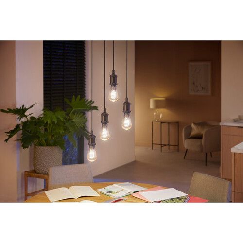 필립스 Philips Hue ST19 Filament Edison Bulb with Bluetooth (White Ambiance)