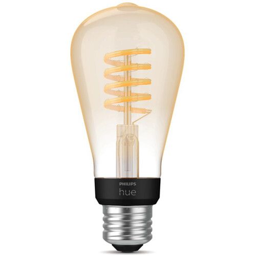 필립스 Philips Hue ST19 Filament Edison Bulb with Bluetooth (White Ambiance)