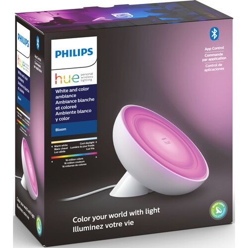 필립스 Philips Hue Bloom Table Lamp with Bluetooth (White & Color Ambiance)