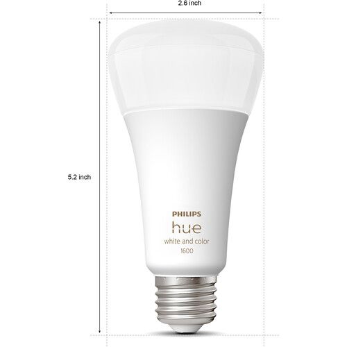 필립스 Philips Hue A21 Bulb with Bluetooth (White & Color Ambiance)