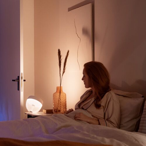 필립스 Philips Hue Iris Special Edition Table Lamp (White & Color Ambiance, Copper)