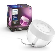 Philips Hue Iris Smart Table Lamp, White - White and Color Ambiance LED Color-Changing Light - 1 Pack - Control with Hue App - Works with Alexa, Google Assistant, and Apple Homekit