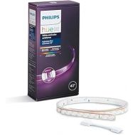 Philips Hue LightStrip Plus Dimmable LED Smart Light Extension (Requires Lightstrip Base & Hue Hub, Works with Alexa, HomeKit & Google Assistant)