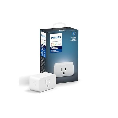 필립스 Philips Hue Smart Plug (Pack of 1) and Philips Hue Smart Button for Hue Lights Control (Hue Hub Required)