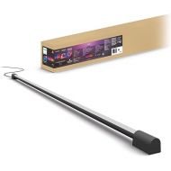 Philips Hue Large Smart Light Tube, Black - White and Color Ambiance LED Color-Changing Light - 1 Pack - Sync with TV, Music, and Gaming - Requires Bridge and Sync Box - Control with App or Voice