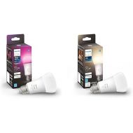 Philips Hue White and Color Ambiance Smart LED Light Bulbs (2 Bulbs)