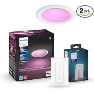 Philips Hue White and Color Ambiance Extra Bright High Lumen Dimmable Recessed LED Smart 4