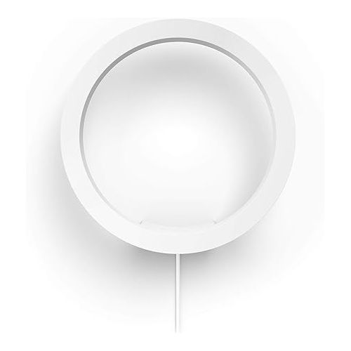 필립스 Philips Hue Sana Wall Light, White - White and Color Ambiance LED Smart Color-Changing Light - Pack of 1 - Control with Hue App - Compatible with Alexa, Google Assistant, and Apple Homekit