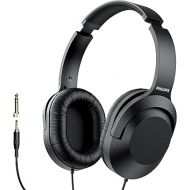 PHILIPS Over Ear Wired Stereo Headphones for Podcasts, Studio Monitoring and Recording Headset for Computer, Keyboard and Guitar with 6.3 mm (1/4