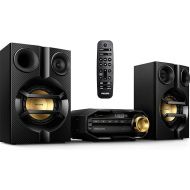 PHILIPS FX10 Bluetooth Stereo System for Home with CD Player , MP3, USB, FM Radio, Bass Reflex Speaker, 230 W, Remote Control Included