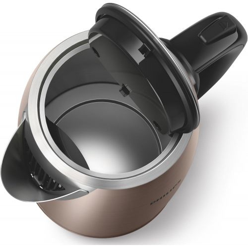 필립스 Philips HD9322/71Wasserkocher (Viva Metal Copper, 1,7L, 2200W) bronze