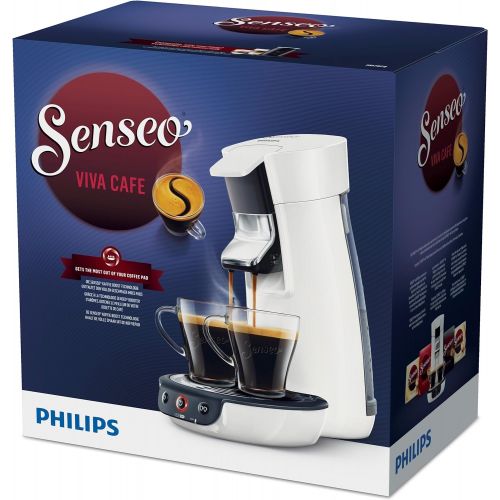 필립스 Philips Senseo HD7829/00 Viva Cafe Kaffeepadmaschine (Kaffee Boost Technologie) weiss